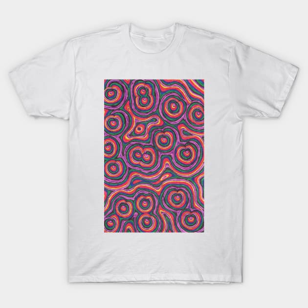 Fruit Swirls T-Shirt by SassySpike